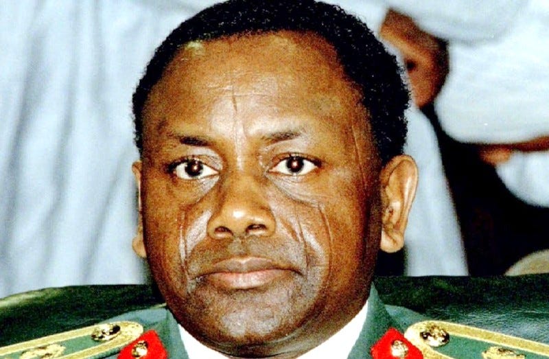 Former Head of State, Sani Abacha