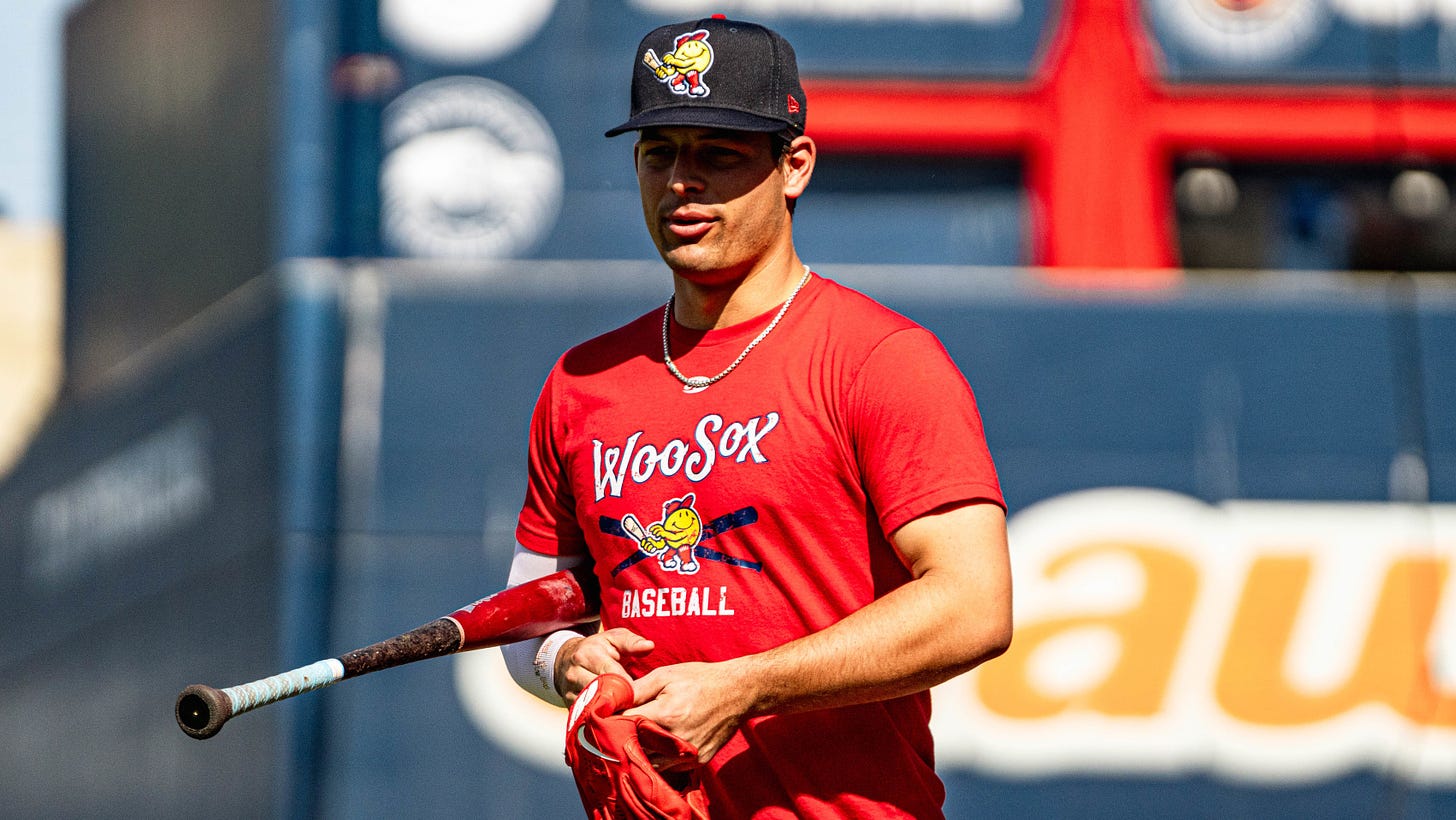 MLB Pipeline on X: "Nick Yorke, the @RedSox 2020 first-rounder, is  scorching the ball one step below The Show. Here's the story his Double-A  numbers weren't telling: https://t.co/2Hc7t6XfF0 https://t.co/QOYItJLk8e" /  X