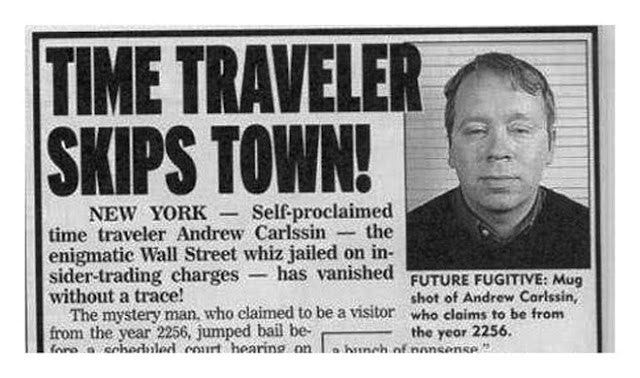 FBI prende homem que pode ter viajado no tempo de verdade