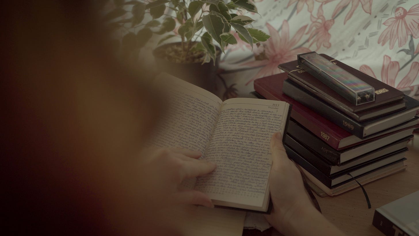 thoughts writing on journalling keeping a diary family generations typewriter travel journal writers perspective archive family photos nostalgia