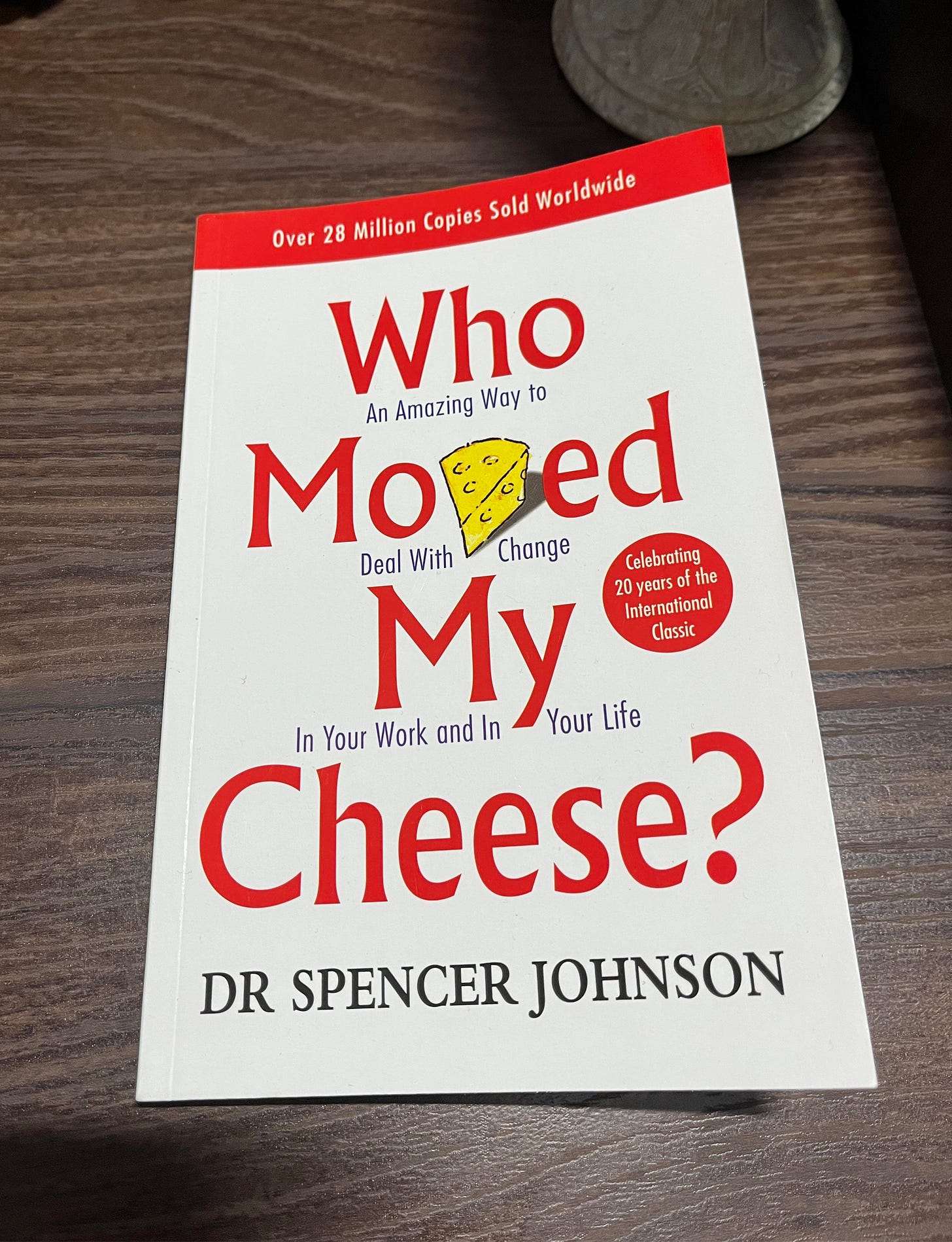 Who moved my cheese : Short Review : r/Indianbooks