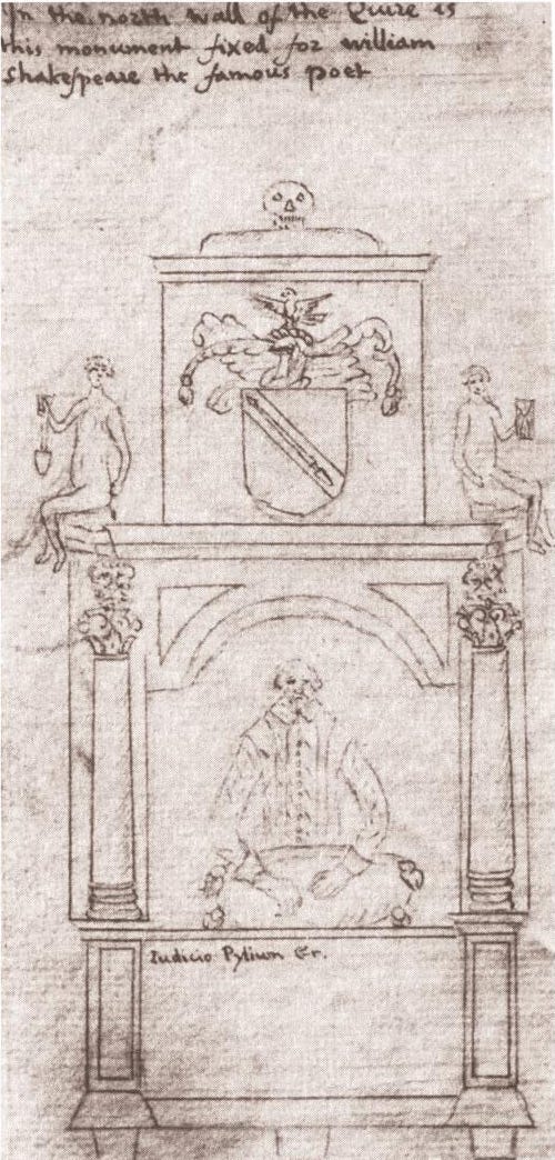 Fig. 2 Dugdale's drawing c. 1634