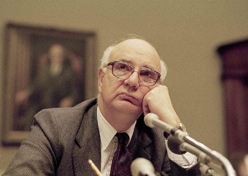 Volcker, ex-Fed chairman, dies at 92 | The Arkansas Democrat-Gazette -  Arkansas' Best News Source
