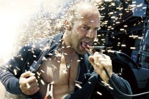 Jason Statham in action movie Crank