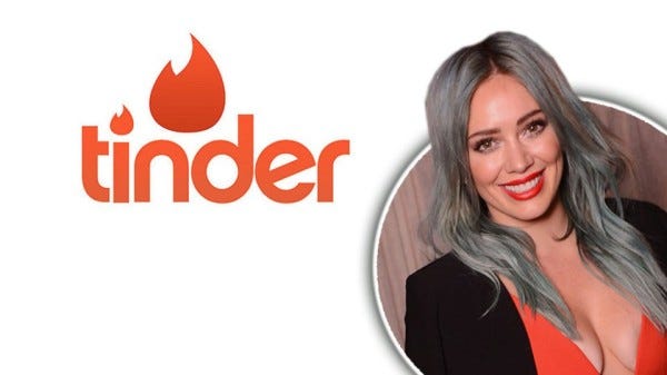 hillary duff trolling tinder for dates 2015 gossip