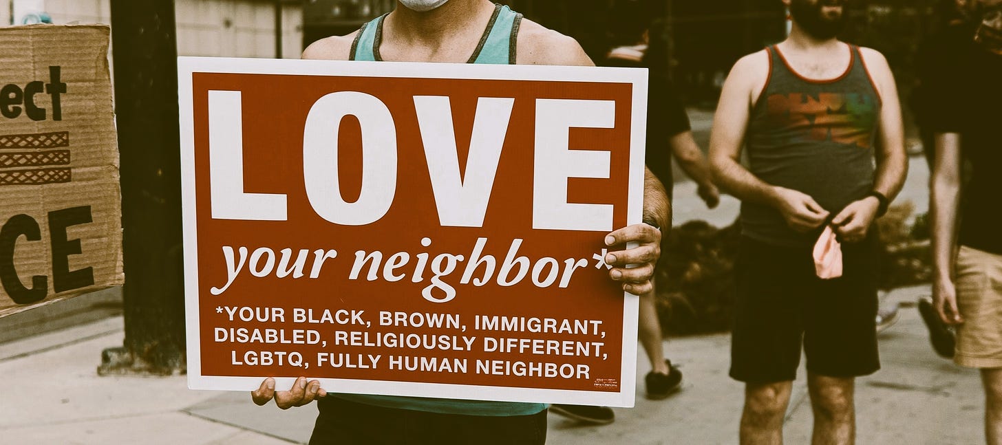 love your neighbor, michelle cowles