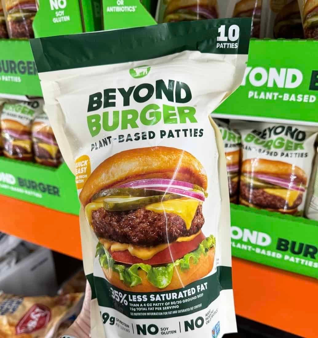 New Beyond Burger at CostCo