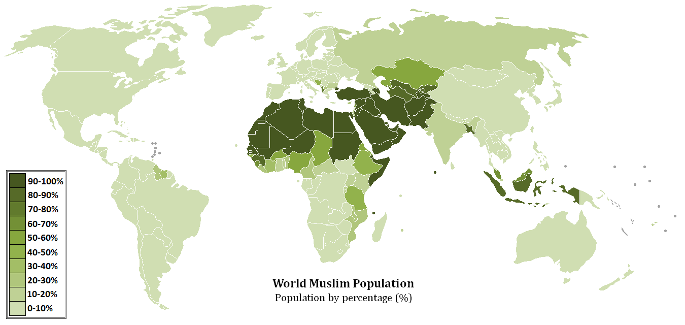 File:World Muslim Population Map.png - Wikimedia Commons