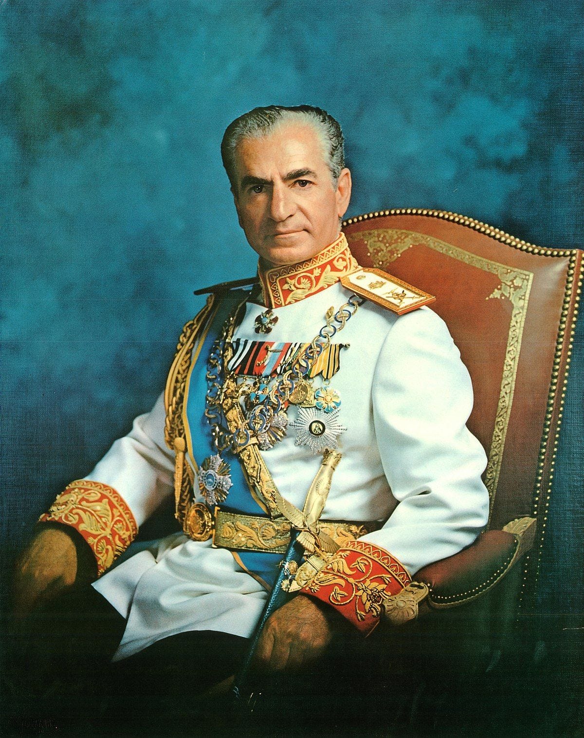 The last Shah of Iran, Mohammad Reza Pahlavi