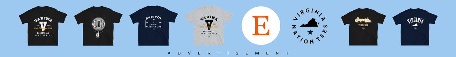 Virginia Nation Tees Ad