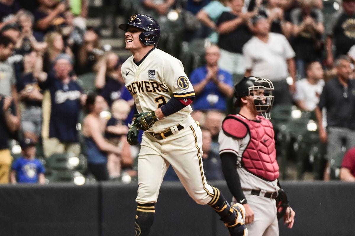 MLB: Arizona Diamondbacks at Milwaukee Brewers