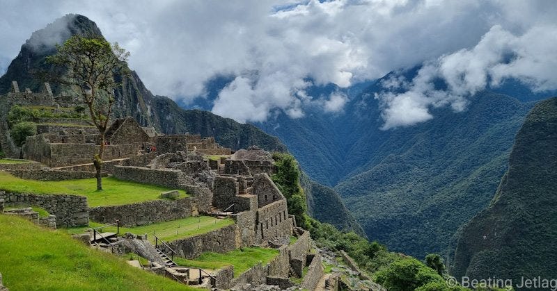 The citadel of Machu Picchu, Peru