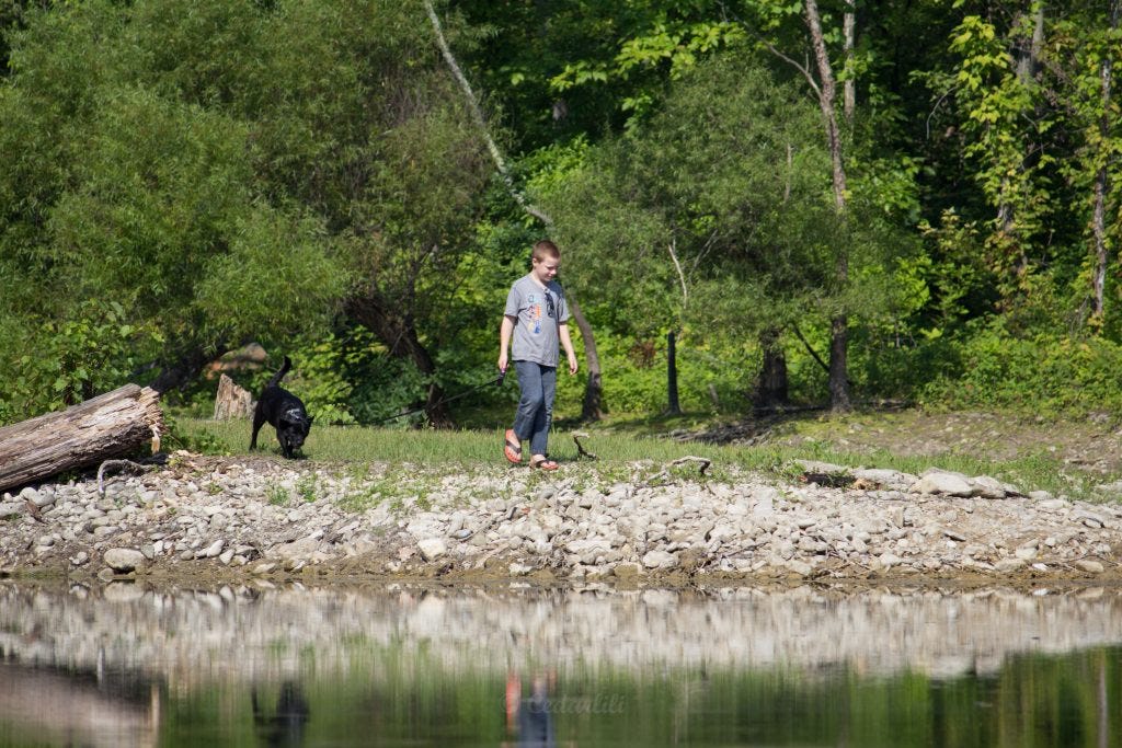 Exploration can be lots of fun, discovering the 'secret paths.' 