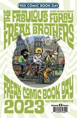 Fabulous Furry Freak Brothers #1 Fantagraphics FCBD 2023 NM Unstamped - Picture 1 of 1