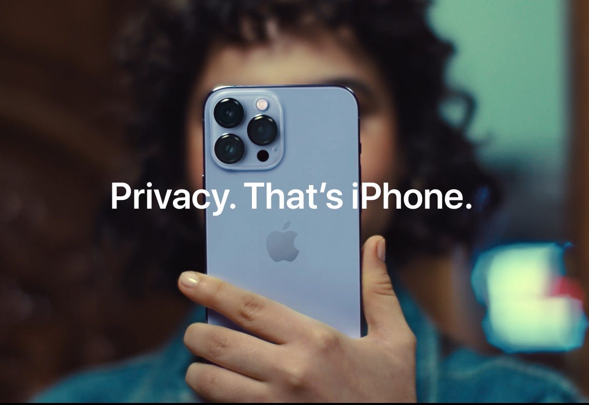 Apple takes shots at Meta, Google in new privacy ad
