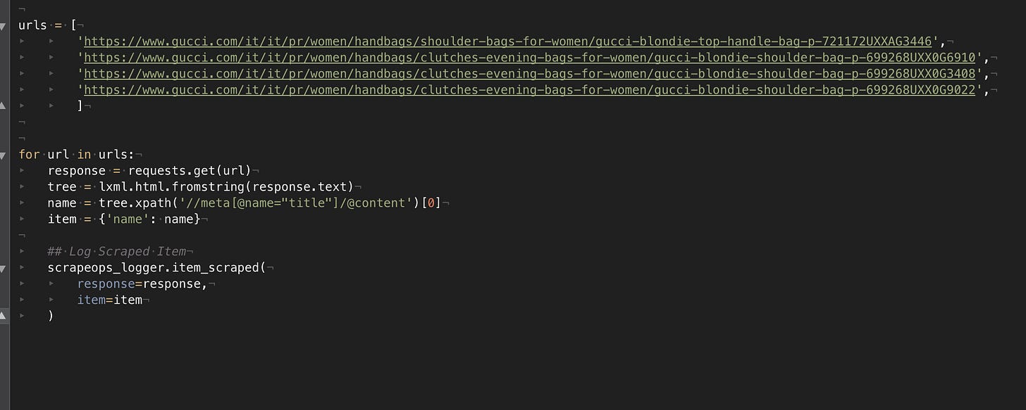 python-requests scraper