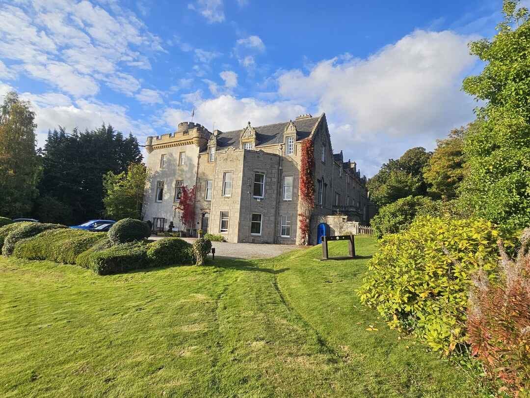 Tulloch Castle in northern Scotland