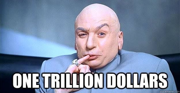 ONE TRILLION DOLLARS | Dr evil, Austin powers, Freaking hilarious