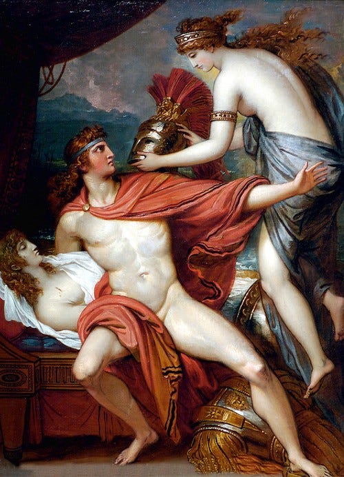 Achiles and Patroclus