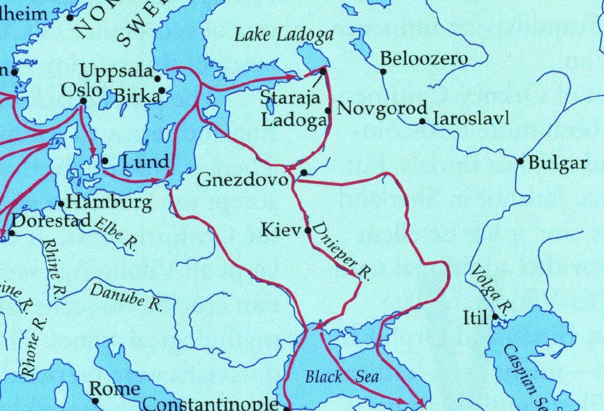 Volga River Map Location