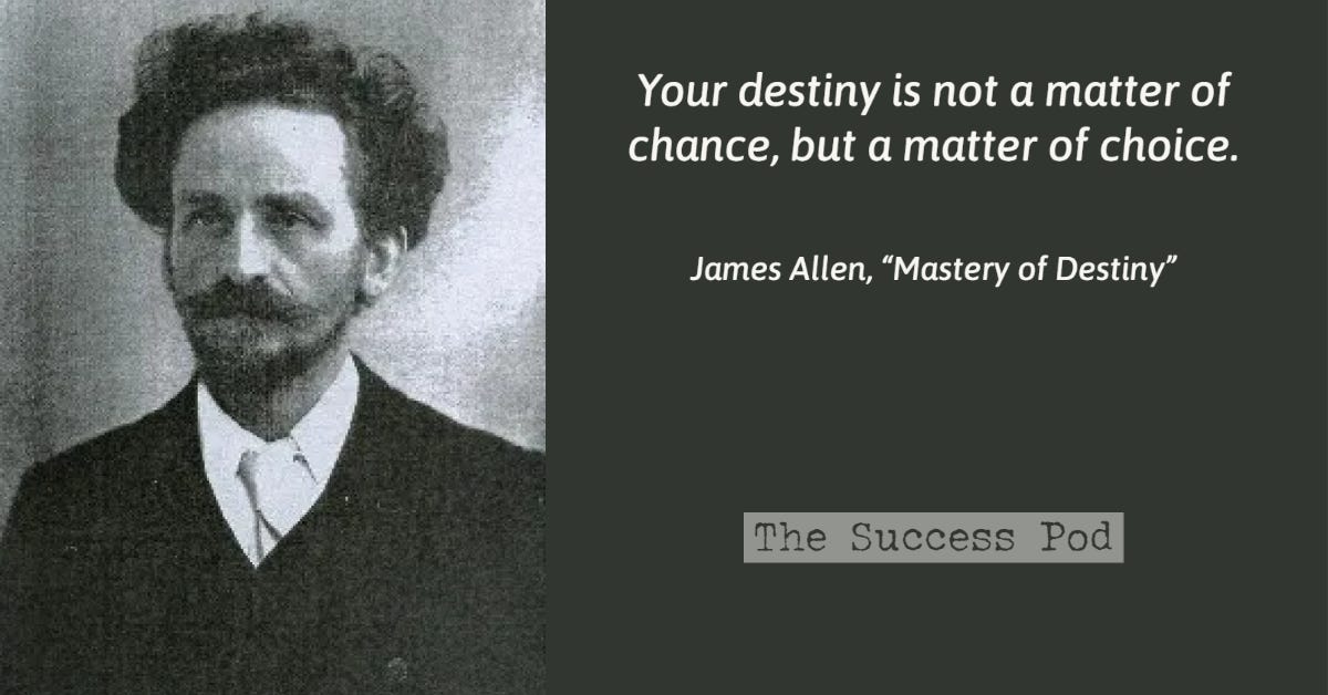 Take Control of Your Life: 10 Lessons from 'The Mastery of Destiny' by James Allen