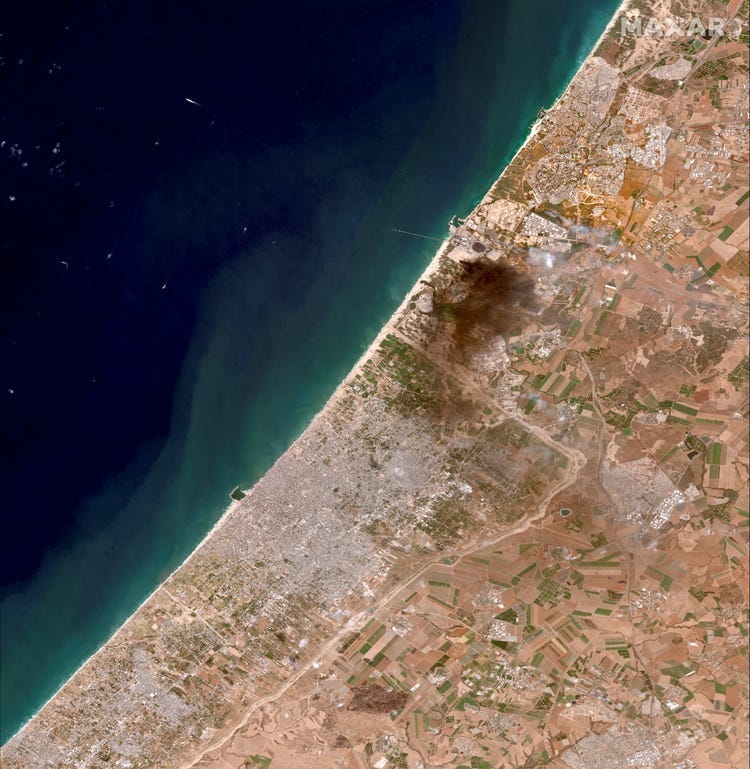 Gaza: Satellite Photos Show Aftermath of Israel Airstrikes