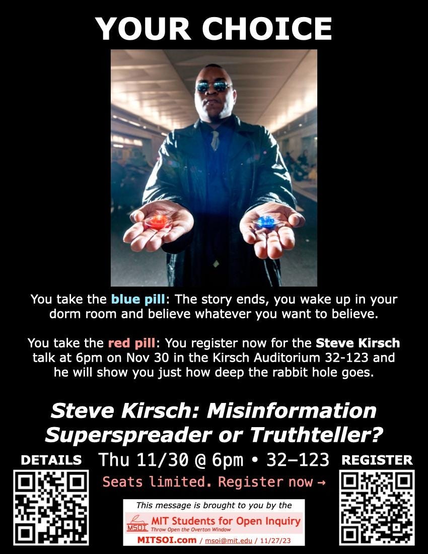 Free. Open to the public. Register now. Seats are limited.