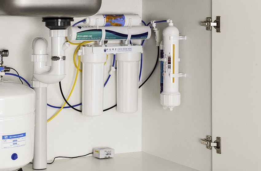 EcoHero 4 Stage Reverse Osmosis with Remineraliser - Under Sink