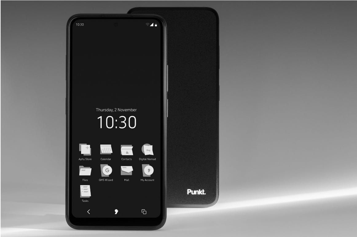 Punkt privacy phone