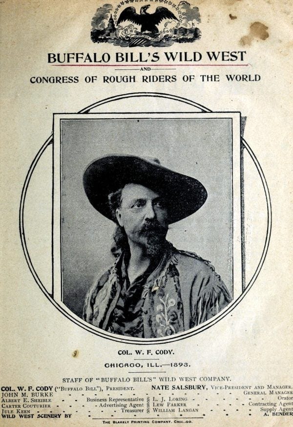 Find out about old Buffalo Bill's Wild West & Congress of Rough Riders ...