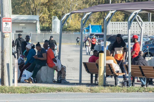 The mayor estimates around 2,000 to 3,000 Haitian migrants moving to town. LP Media