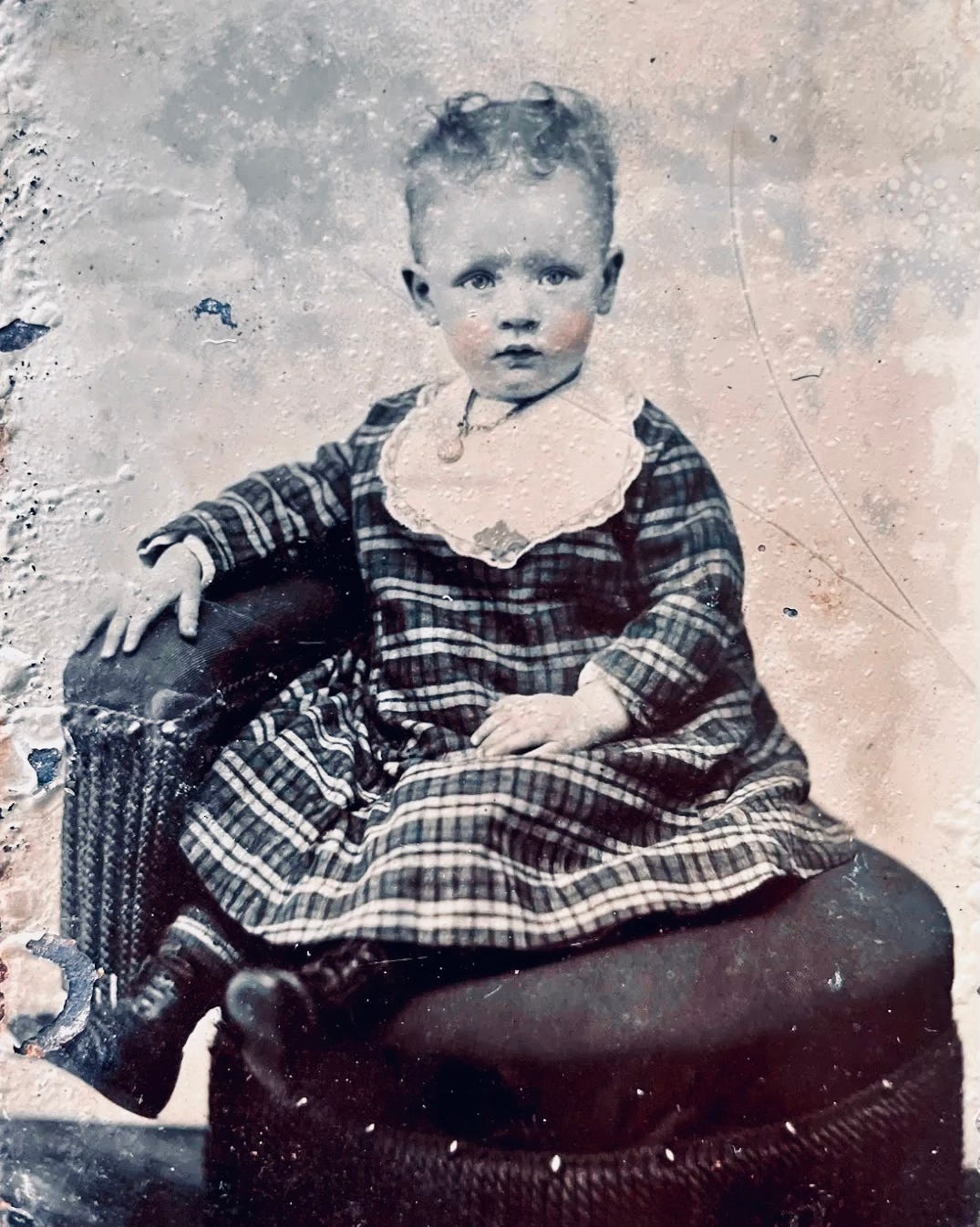 Leonora and William Barry's daughter, Marion Francis, age two or three. Photo courtesy of Julie Whitney. Leonora and William Barry's daughter, Marion Francis, age two or three. Photo courtesy of Julie Whitney.