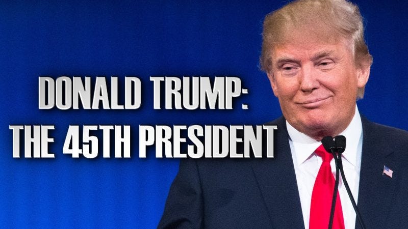 donald trump becomes 45th president