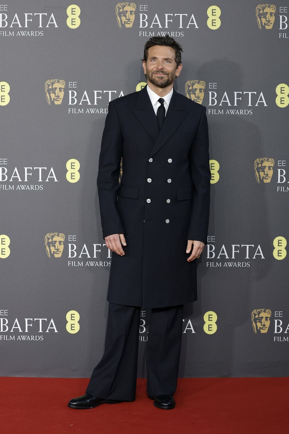 london, england february 18 bradley cooper attends the ee bafta film awards 2024 at the royal festival hall on february 18, 2024 in london, england photo by john phillipsgetty images