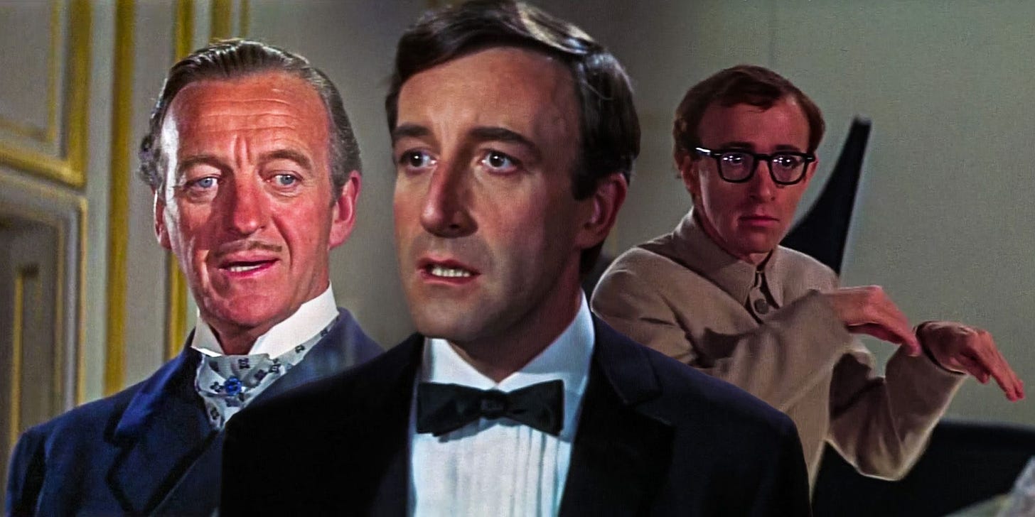 David Niven Sir James Bond Peters Sellers James Bond Woody Allen Jimmy Bond