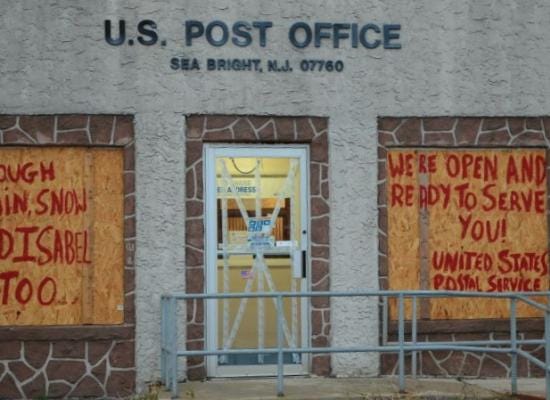 Hurricane Sandy closes Sea Bright post office temporarily; USPS to ...