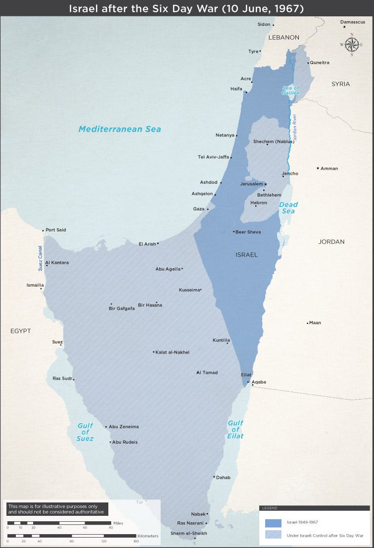 Israel after the Six Day War