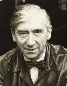 NPG P1681; Herbert Read by Rollie McKenna