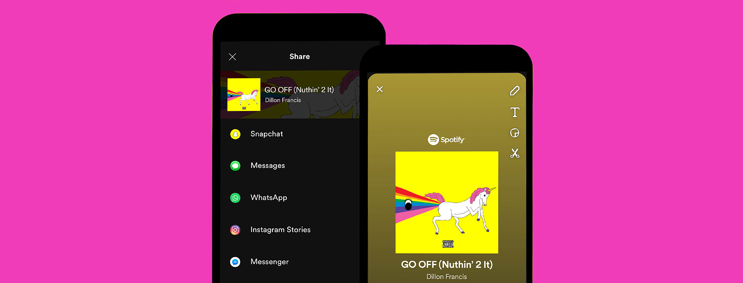 Share What You're Listening to on Spotify with Snapchat — Spotify