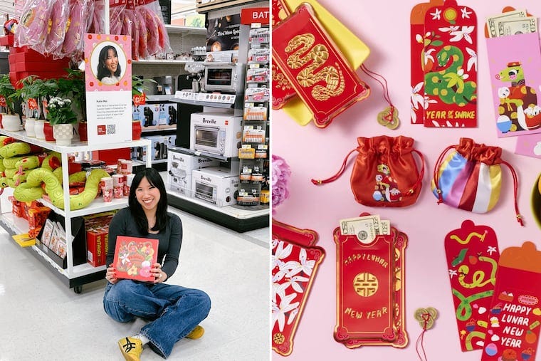 Katie Mai, 25, a Vietnamese American illustrator living in Fishtown, is the artist behind Target's Lunar New Year collection this year. Katie Mai, 25, a Vietnamese American illustrator living in Fishtown, is the artist behind Target's Lunar New Year collection this year.