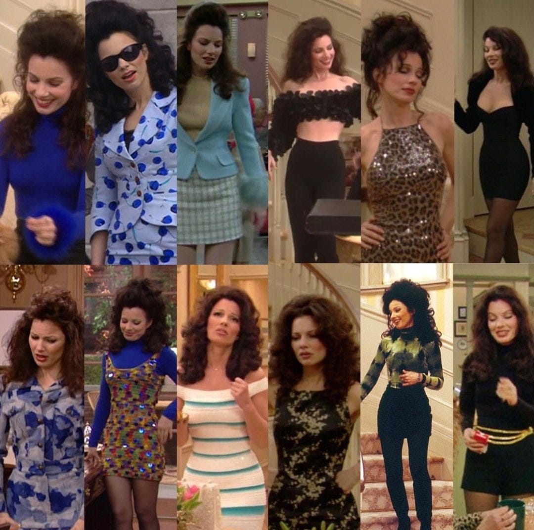 shreya on Twitter: "Fran Fine's outfits from 'The Nanny'  https://t.co/B9SEHEe2KN" / Twitter