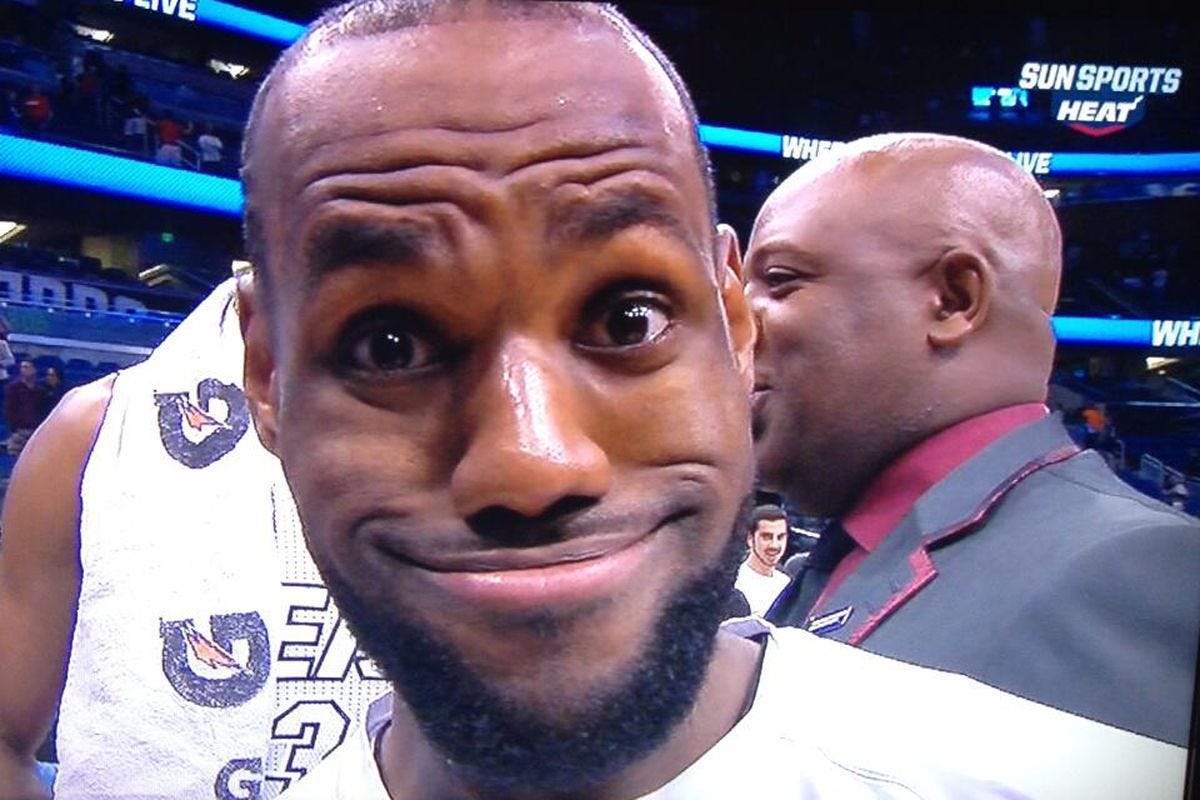 LeBron James is winning games and having a great time doing it -  SBNation.com