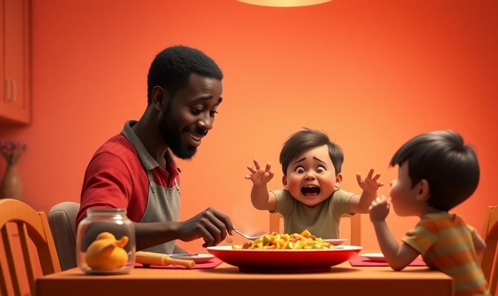 Dinner A La Toddler - By Jordan Haines