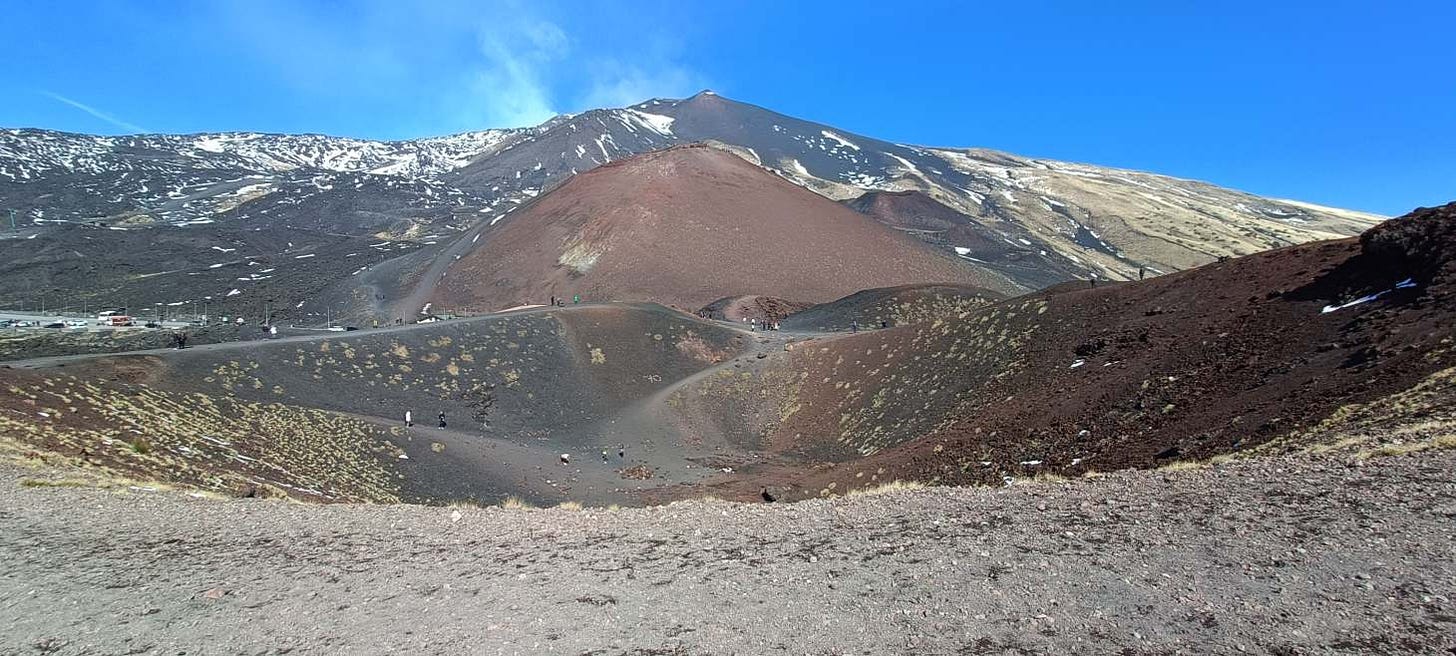 Volcán Etna, Sicilia.