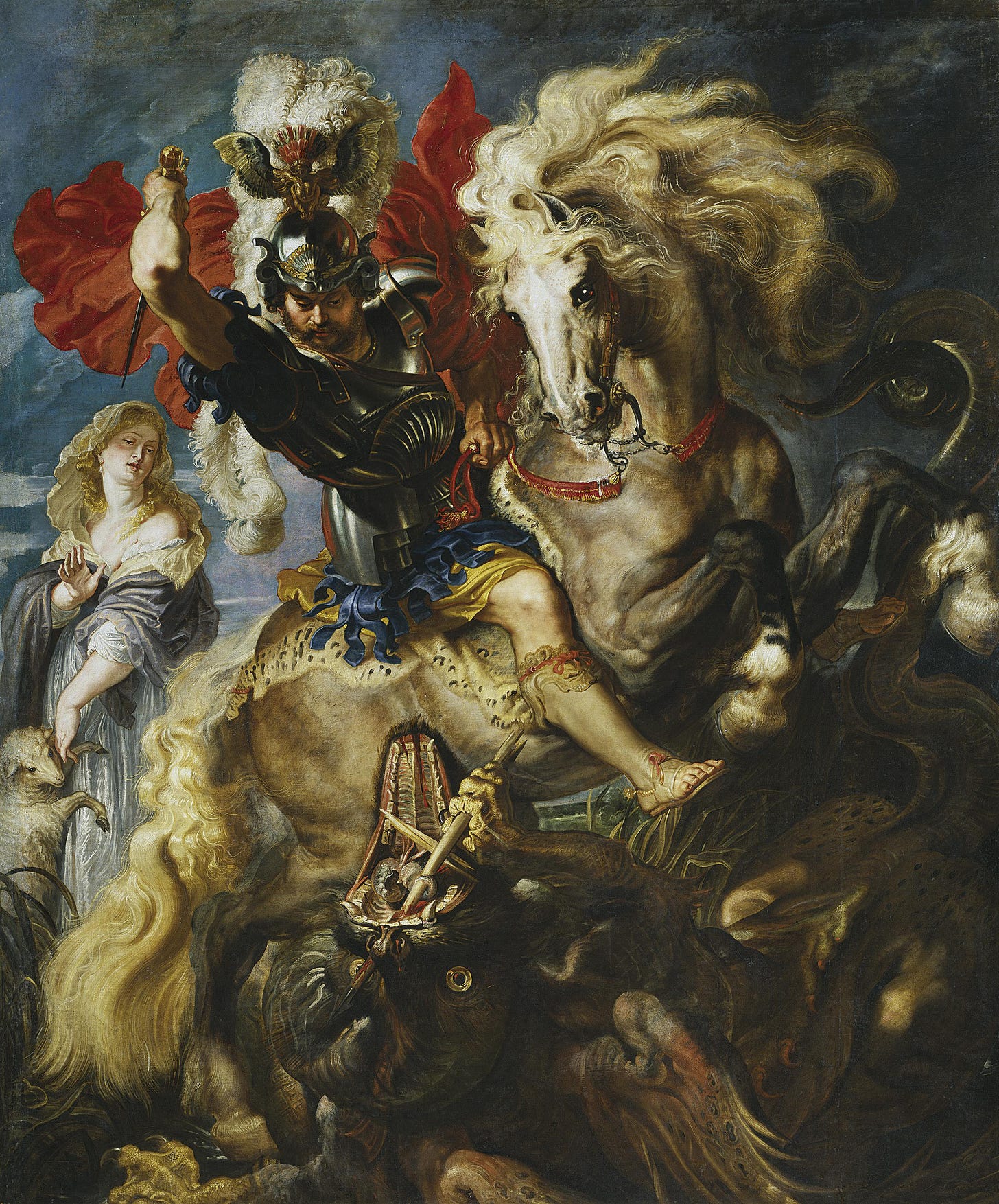 Saint George and the Dragon (Rubens) - Wikipedia