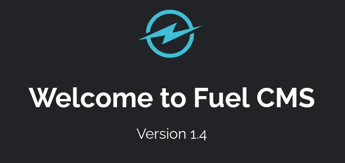 Fuel CMS homepage.