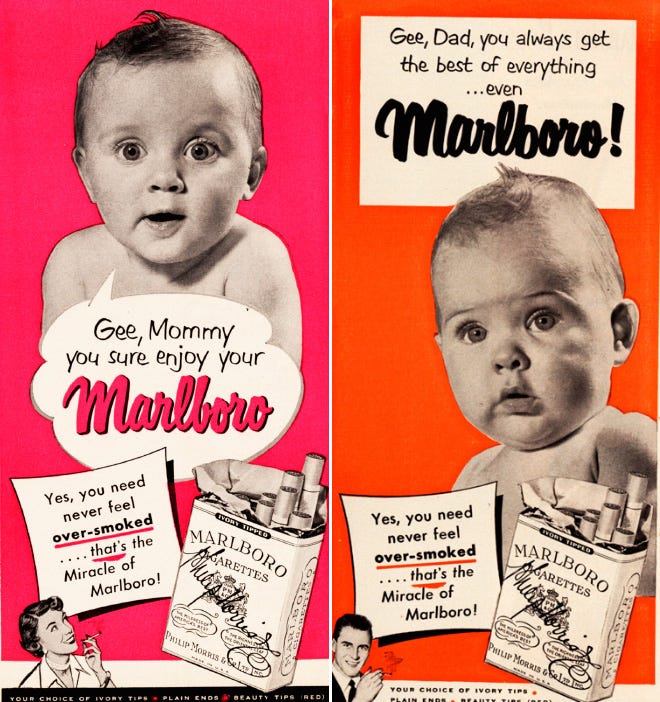 Crazy Vintage Tobacco Ads