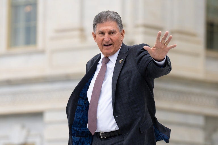 Joe Manchin Wants One Thing and It's Disgusting | The New Republic