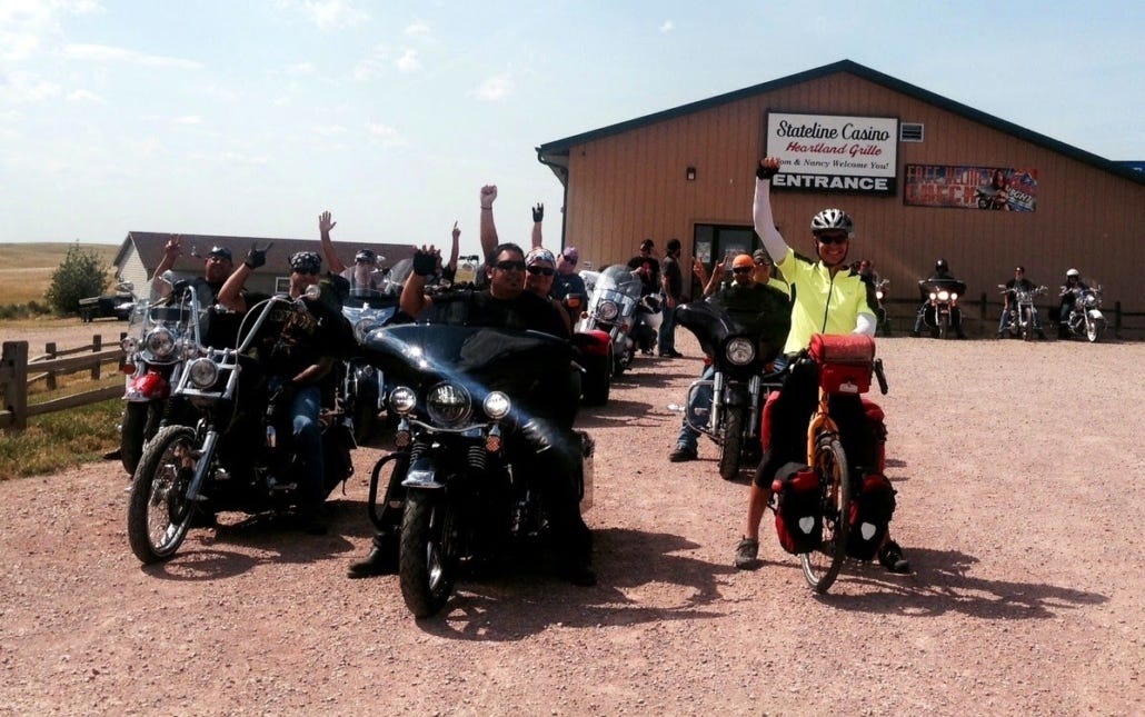 Sturgis Rally bike touring