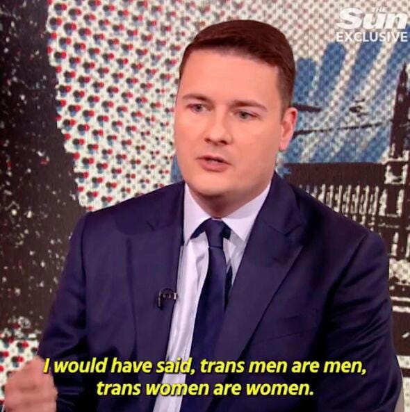 Mr Streeting has apologised for his previously strident pro-trans views